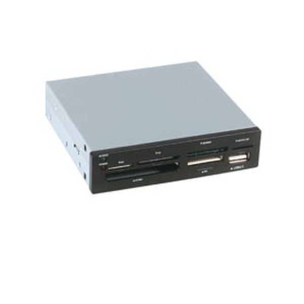 MS-Tech LU-188 Внутренний USB 2.0 Серый устройство для чтения карт флэш-памяти