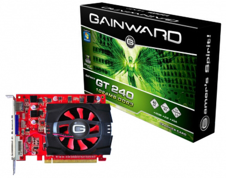 Gainward 426018336-1336 GeForce GT 240 1GB GDDR3 Grafikkarte