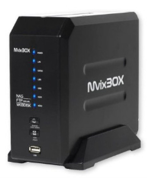 Mvix MXWDN2000-500 500GB Black external hard drive