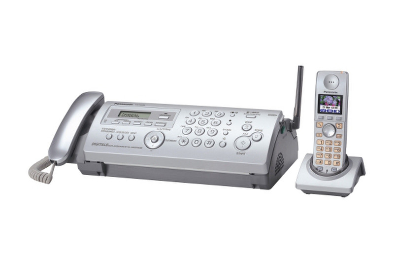 Panasonic KX-FC255E-S Thermal Standard / Fine / Super Fine / PhotoDPI Silver fax machine