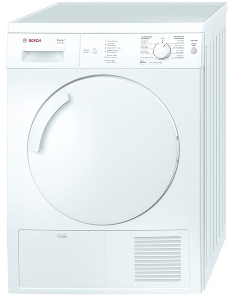 Bosch WTE84102FG freestanding Front-load 7kg B White tumble dryer