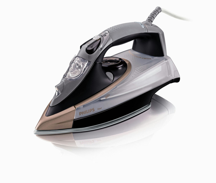 Philips Azur Steam iron GC4875/02 2400 W Safety autooff Ionic Deep Steam with 200 g steam boost