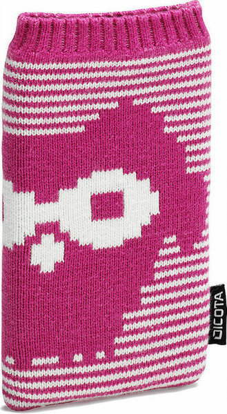 Dicota Glöv Phone Sock Pink,White