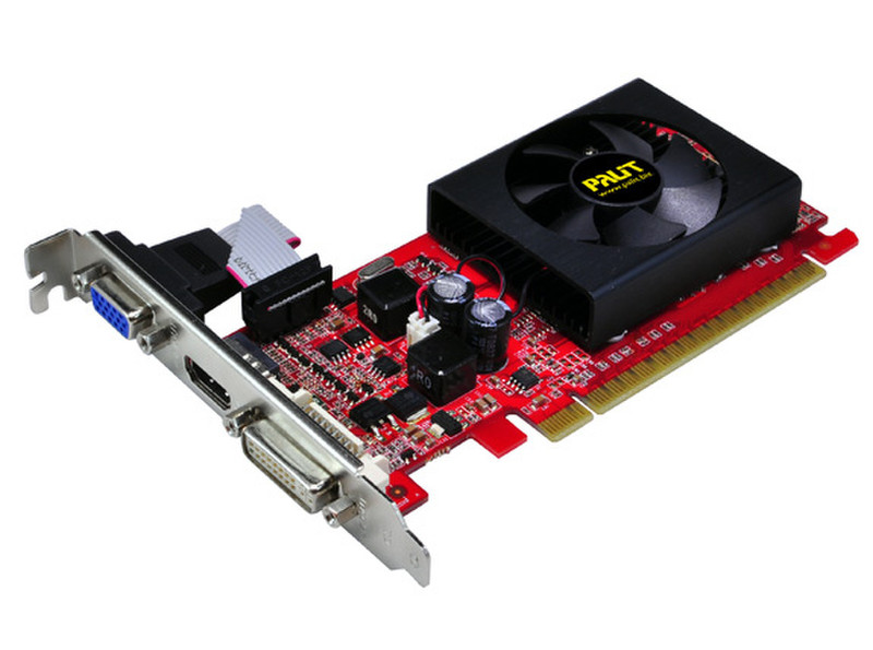 Palit NEA8400SFHD06 GeForce 8400 GS 1ГБ GDDR3 видеокарта