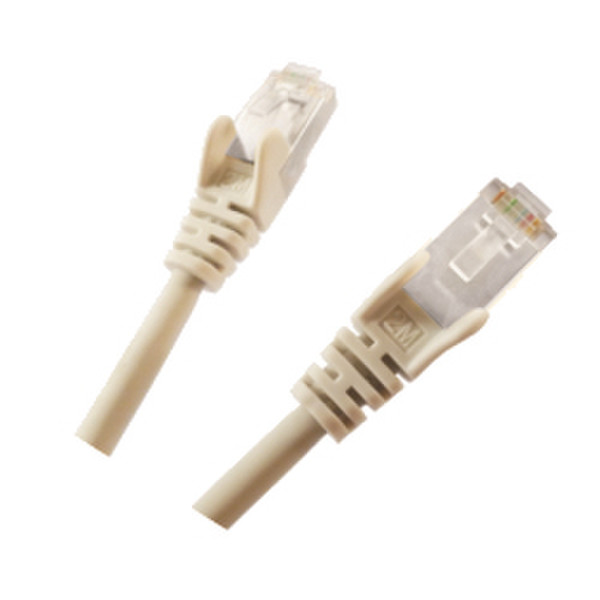 M-Cab 0.5m Cat6 S/FTP 0.5m Cat6 S/FTP (S-STP) Grey networking cable