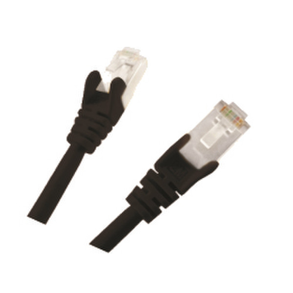 M-Cab 10m Cat6 S-FTP 10m Cat6 S/FTP (S-STP) Black networking cable