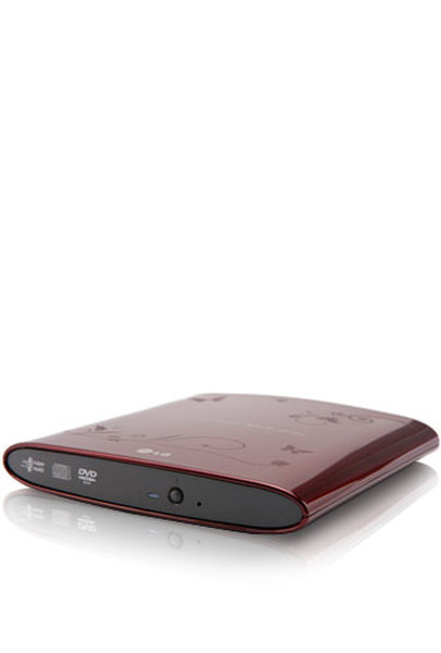 LG GP08NU6R Red optical disc drive