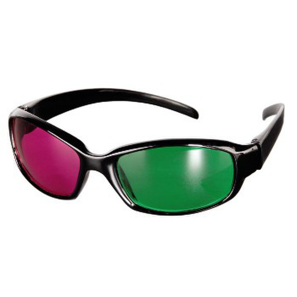 Hama 00084423 Black,Green,Red stereoscopic 3D glasses