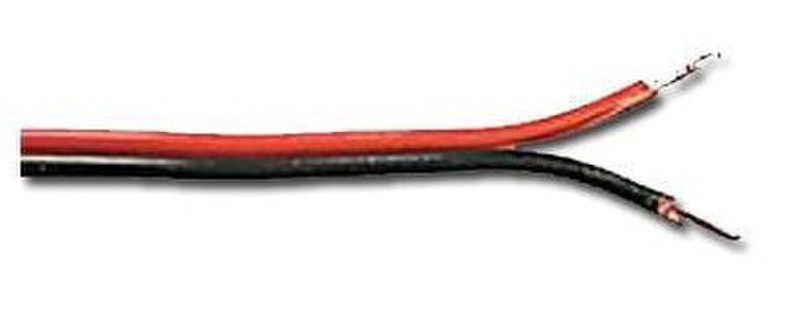 Nilox 07NXAUCE04302 100м Черный, Красный аудио кабель