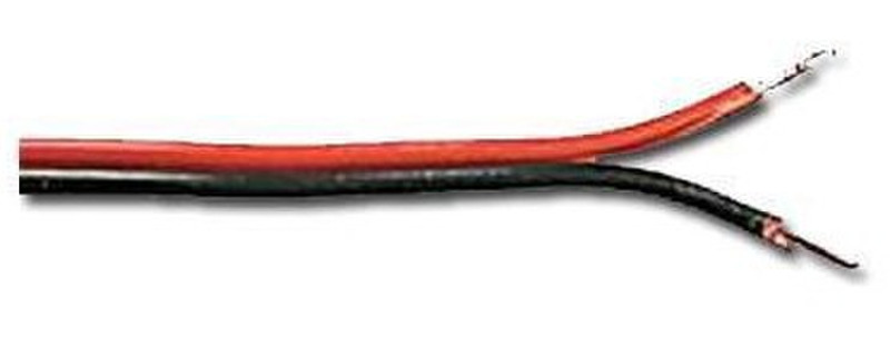 Nilox 07NXAUCE25301 100m Black,Red audio cable