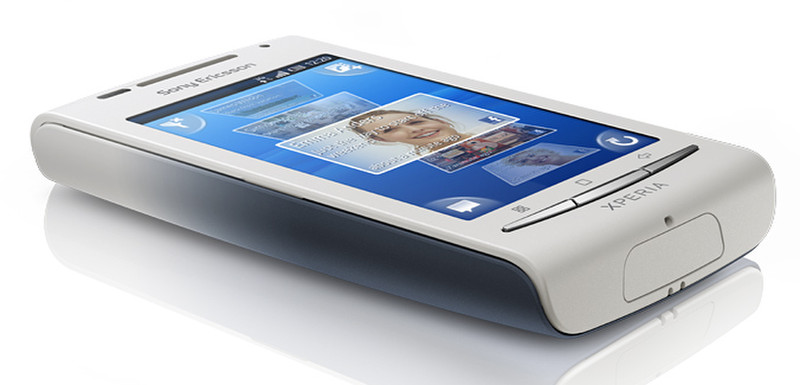 Sony Xperia X8 Одна SIM-карта Синий, Белый смартфон