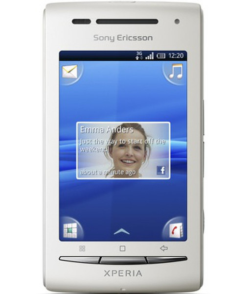 Sony Xperia X8 Single SIM Weiß Smartphone
