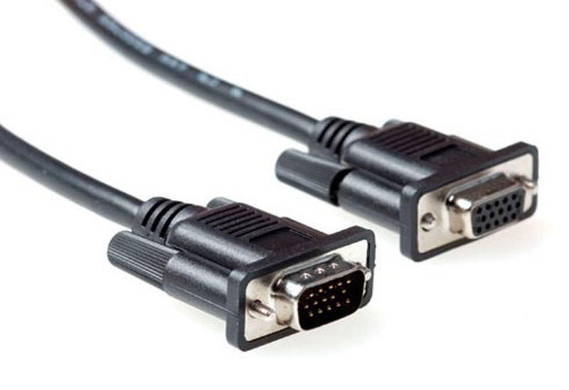 Advanced Cable Technology 5m VGA 5м VGA (D-Sub) VGA (D-Sub) Черный VGA кабель