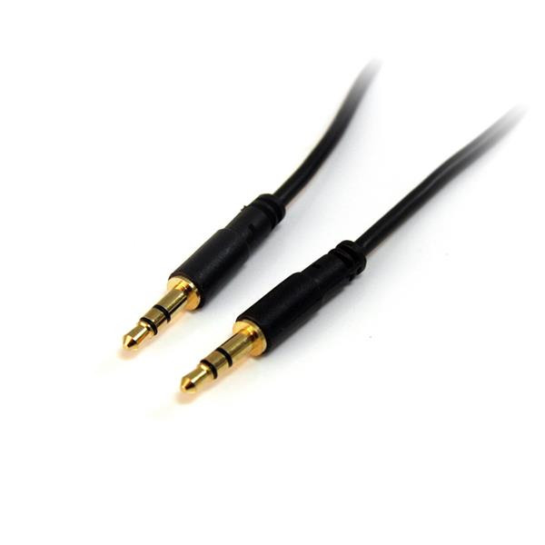 StarTech.com MU10MMS 3m 3.5mm 3.5mm Schwarz Audio-Kabel