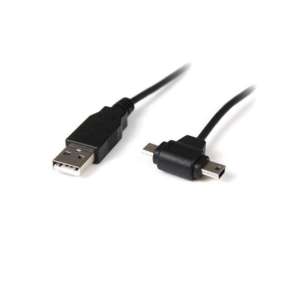 StarTech.com 90 cm USB auf Micro USB und Mini USB Kombo-Kabel - A auf B