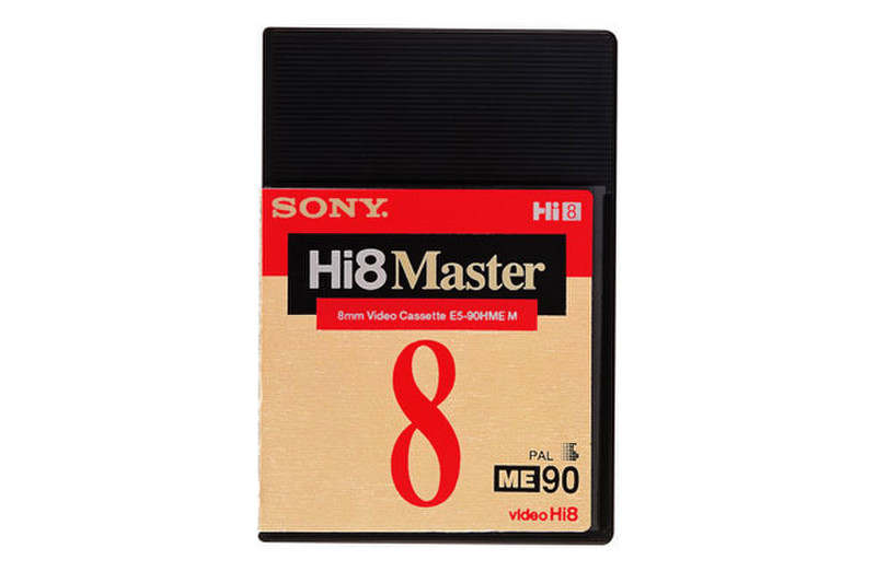 Sony HI8 Master Tape 90 Min Hi8 blank video tape