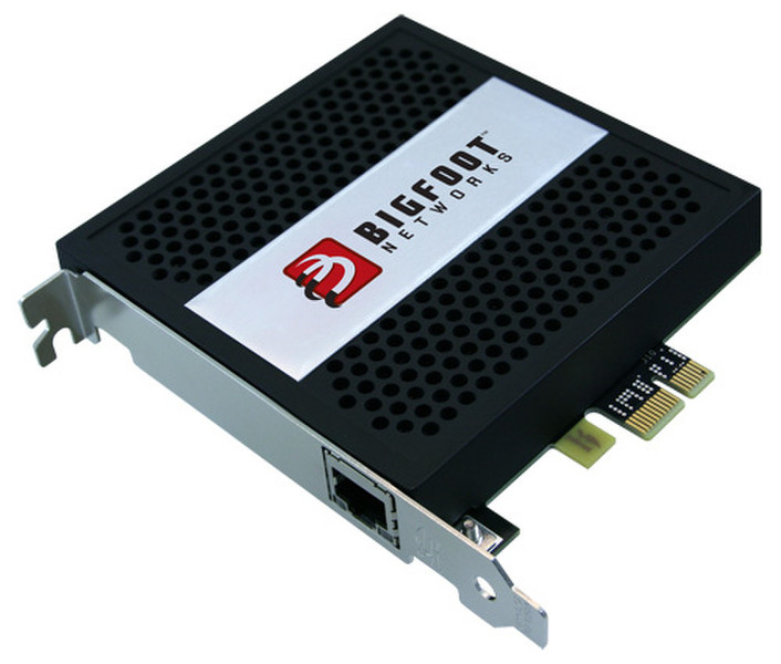 Bigfoot Networks Killer 2100 Eingebaut Ethernet 1000Mbit/s Netzwerkkarte