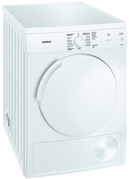 Siemens WT34V101FG freestanding Front-load 7kg C White tumble dryer