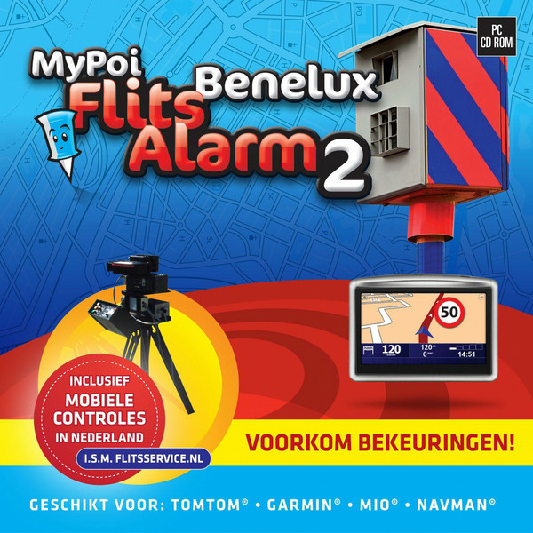MyPoi World Flits Alarm v2 Benelux