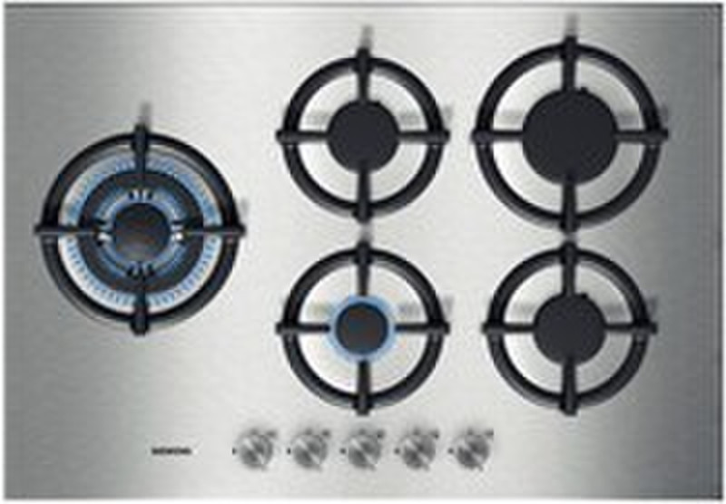 Siemens EC775SB20E Встроенный Gas hob Нержавеющая сталь плита