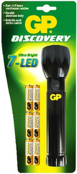 GP Batteries L064 Черный электрический фонарь