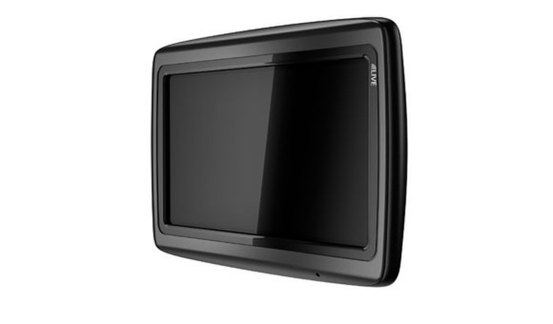 TomTom Via Live 120 Fixed 4.3Zoll LCD Touchscreen 183g Schwarz Navigationssystem