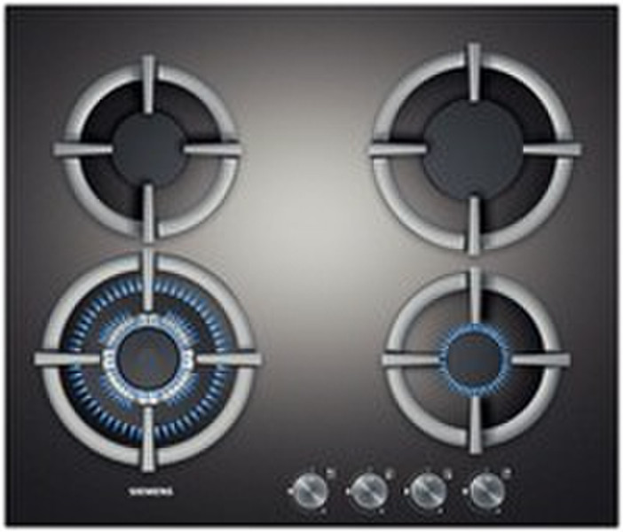 Siemens EP618HB20E Встроенный Gas hob Cеребряный плита