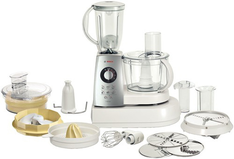 Bosch MCM5540 1100W Silver,White food processor