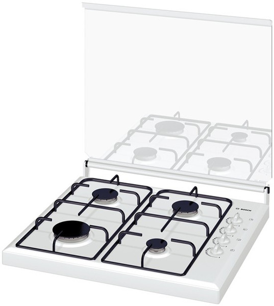 Bosch NGU2121DE Встроенный Gas hob Белый плита