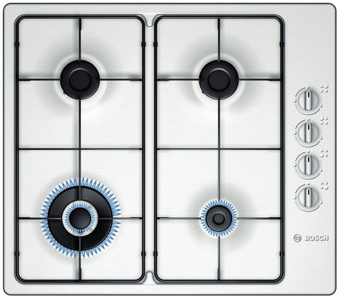 Bosch PBH615B80E Встроенный Gas hob Нержавеющая сталь плита