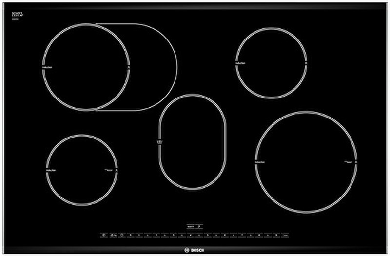 Bosch PIB875N24E Встроенный Induction hob Черный плита