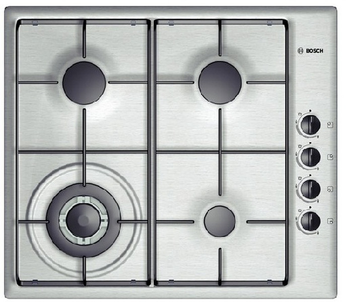 Bosch PCH615DEU Встроенный Gas hob Нержавеющая сталь плита