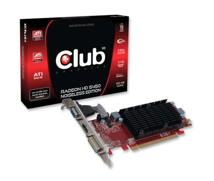 CLUB3D CGAX-5452LI GDDR3 graphics card
