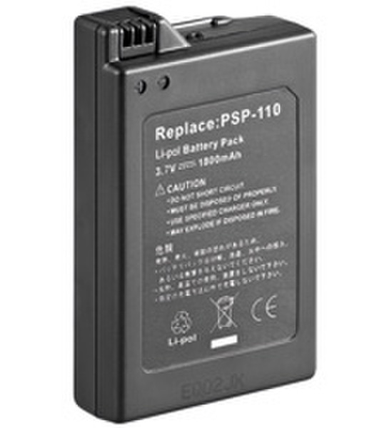 Wentronic Game Battery Литий-полимерная (LiPo) 1800мА·ч 3.7В аккумуляторная батарея