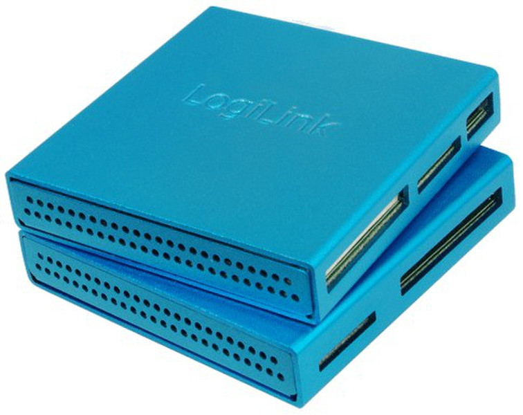 LogiLink CR0020 Синий устройство для чтения карт флэш-памяти