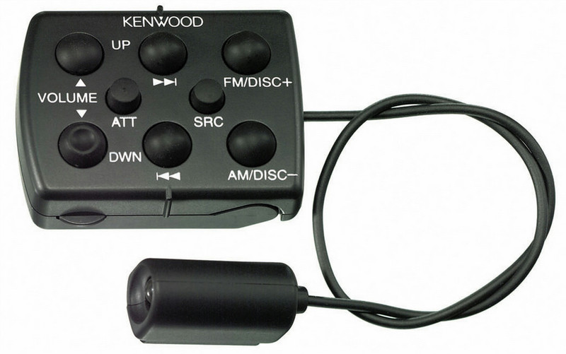 Kenwood Electronics KCA-RC700A Черный пульт дистанционного управления