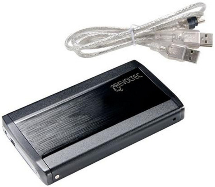 Revoltec RS075 2.5Zoll USB Schwarz Speichergehäuse