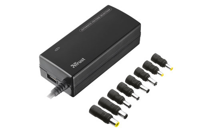 Trust Plug+Go 65W 65W Black power adapter/inverter