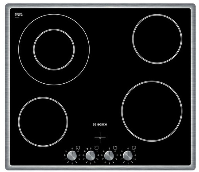 Bosch PKF645V14E Настольный Ceramic hob Черный плита