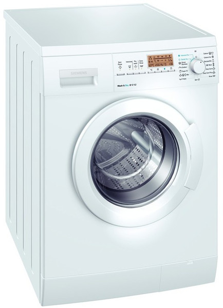 Siemens WD12D520EU freestanding Front-load 2.5kg C White tumble dryer