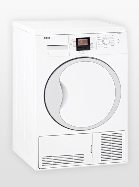 Beko DCU 7330 X Отдельностоящий Фронтальная загрузка 7кг B Белый сушилка для белья