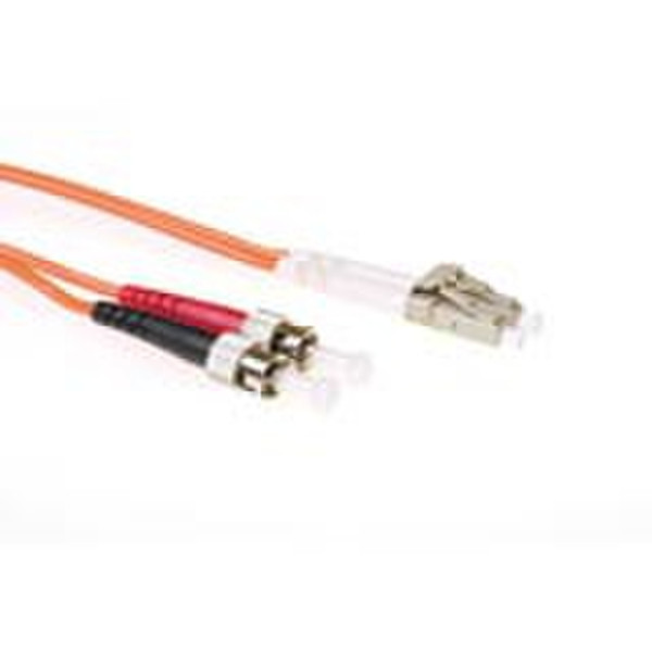 Advanced Cable Technology RL7501 1m LC ST Orange fiber optic cable