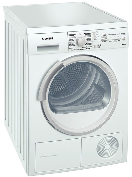 Siemens WT46W370FG freestanding Front-load 7kg A White tumble dryer