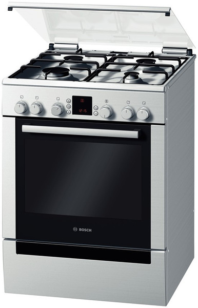 Bosch HGV745250 Freestanding Gas hob A-20% Stainless steel cooker