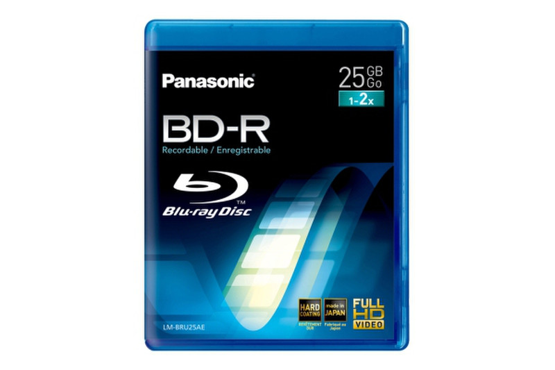 Panasonic LM-BRU25AE 25ГБ BD-R 1шт чистые Blu-ray диски