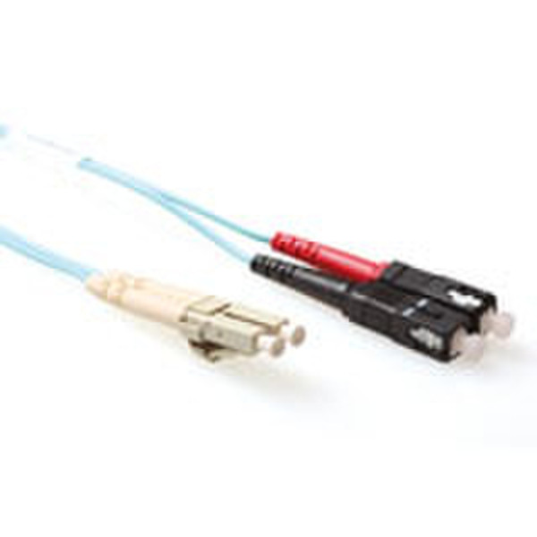 Advanced Cable Technology RL8610 10м LC SC Синий оптиковолоконный кабель