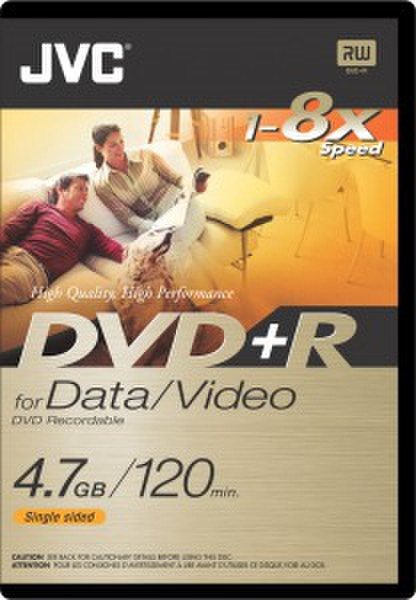 JVC VP-R47DEV 4.7GB DVD+R 1Stück(e)