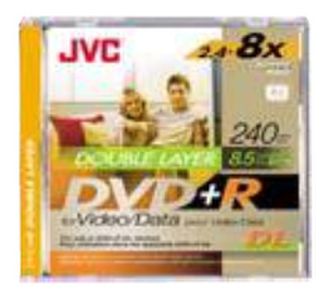 JVC VP-RDL85GEJ 8.5GB DVD+R 1Stück(e) DVD-Rohling
