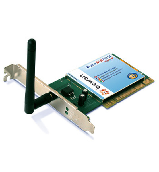 Bewan BWIFI-PCI54SG Внутренний WLAN 54Мбит/с сетевая карта