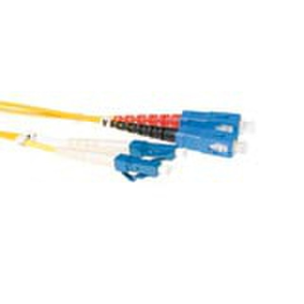 Advanced Cable Technology RL8901 1m LC SC Yellow fiber optic cable